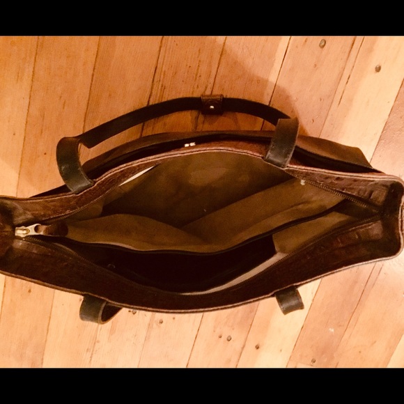 Brahmin leather book bag/purse - Picture 3 of 4